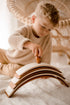 QTOYS - 2 Tone Wooden Arch Set With Peg People